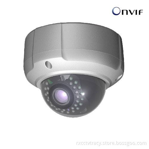 3 Megapixel HD CCTV IP Vandalproof IR Dome Camera (RX-IPD03P)